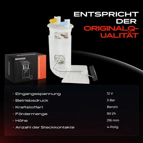 Kraftstoffpumpe 12 V Frankberg 5481FB0012660 Bild Kraftstoffpumpe 12 V Frankberg 5481FB0012660