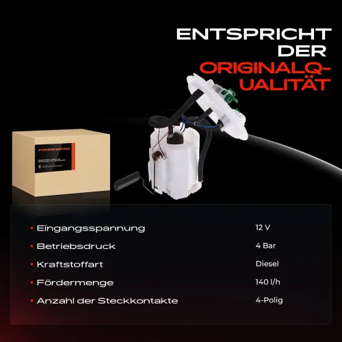 Kraftstoffpumpe 12 V Frankberg 5481FB0012666 Bild Kraftstoffpumpe 12 V Frankberg 5481FB0012666