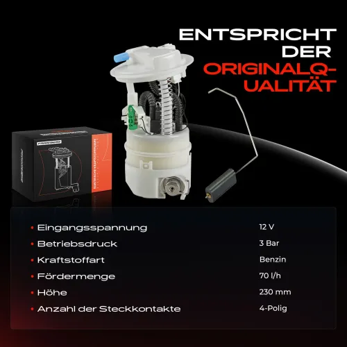 Kraftstoffpumpe 12 V Frankberg 5481FB0012673 Bild Kraftstoffpumpe 12 V Frankberg 5481FB0012673