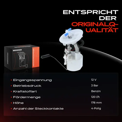 Kraftstoffpumpe 12 V Frankberg 5481FB0012683 Bild Kraftstoffpumpe 12 V Frankberg 5481FB0012683