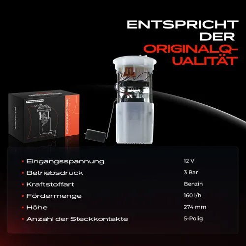 Kraftstoffpumpe 12 V Frankberg 5481FB0012705 Bild Kraftstoffpumpe 12 V Frankberg 5481FB0012705