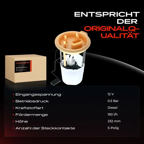 Kraftstoffpumpe 12 V Frankberg 5481FB0012723 Bild Kraftstoffpumpe 12 V Frankberg 5481FB0012723