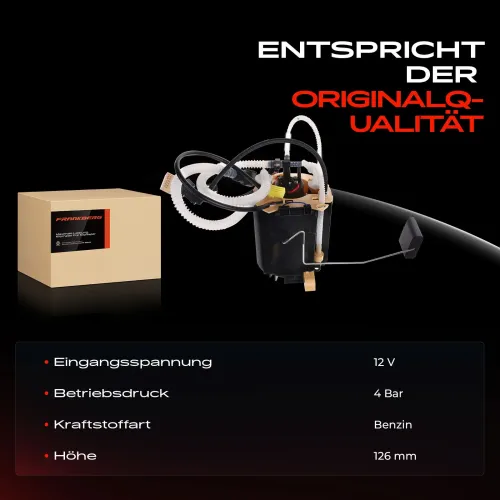 Kraftstoffpumpe 12 V Frankberg 5481FB0012729 Bild Kraftstoffpumpe 12 V Frankberg 5481FB0012729