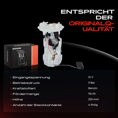 Kraftstoffpumpe 12 V Frankberg 5481FB0012735 Bild Kraftstoffpumpe 12 V Frankberg 5481FB0012735