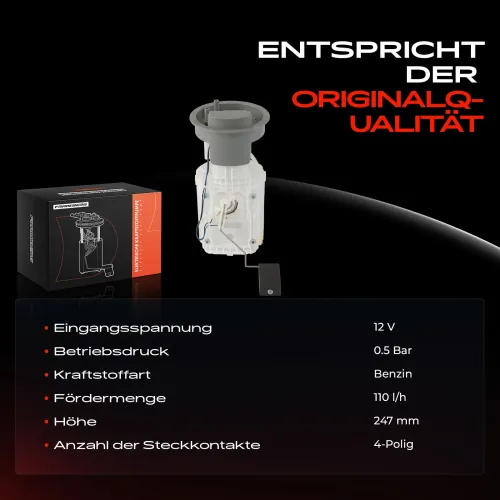 Kraftstoffpumpe 12 V Frankberg 5481FB0012747 Bild Kraftstoffpumpe 12 V Frankberg 5481FB0012747
