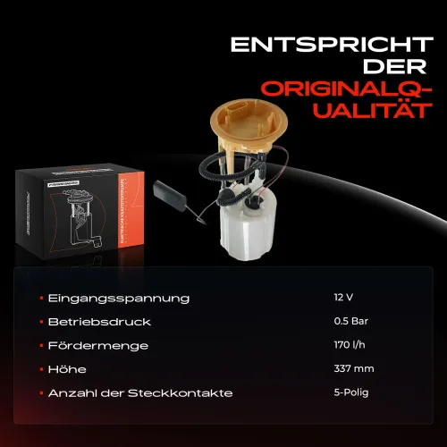 Kraftstoffpumpe 12 V Frankberg 5481FB0012756 Bild Kraftstoffpumpe 12 V Frankberg 5481FB0012756