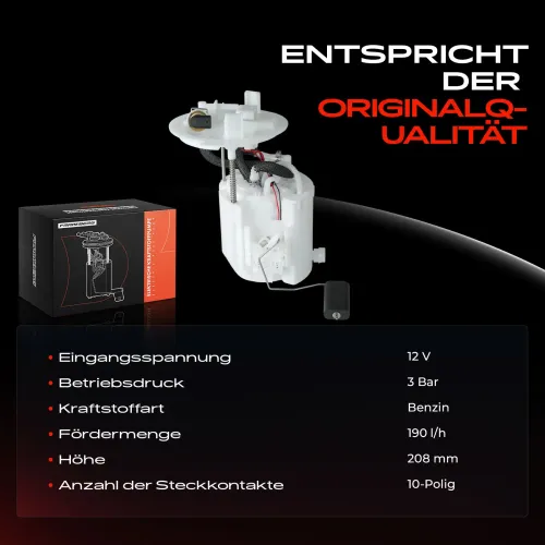 Kraftstoffpumpe 12 V Frankberg 5481FB0012757 Bild Kraftstoffpumpe 12 V Frankberg 5481FB0012757