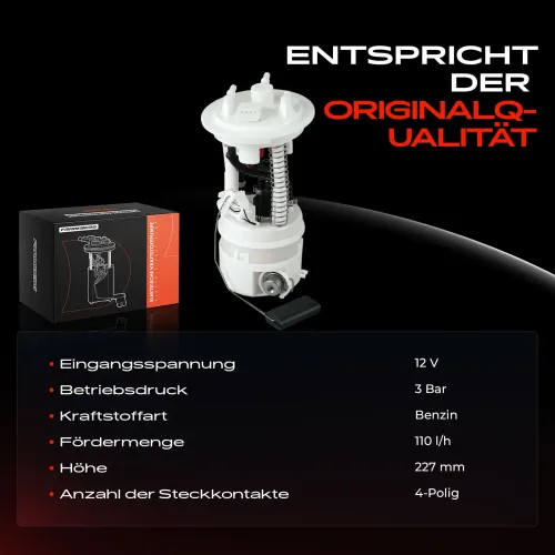 Kraftstoffpumpe 12 V Frankberg 5481FB0012758 Bild Kraftstoffpumpe 12 V Frankberg 5481FB0012758