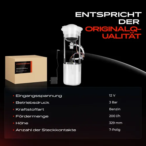 Kraftstoffpumpe 12 V Frankberg 5481FB0012771 Bild Kraftstoffpumpe 12 V Frankberg 5481FB0012771