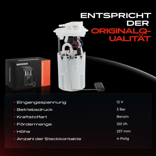Kraftstoffpumpe 12 V Frankberg 5481FB0012776 Bild Kraftstoffpumpe 12 V Frankberg 5481FB0012776