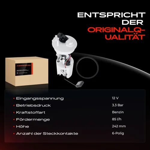 Kraftstoffpumpe 12 V Frankberg 5481FB0012784 Bild Kraftstoffpumpe 12 V Frankberg 5481FB0012784