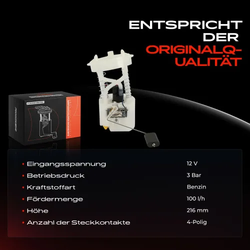 Kraftstoffpumpe 12 V Frankberg 5481FB0012787 Bild Kraftstoffpumpe 12 V Frankberg 5481FB0012787