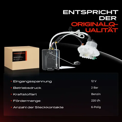 Kraftstoffpumpe 12 V Frankberg 5481FB0012799 Bild Kraftstoffpumpe 12 V Frankberg 5481FB0012799