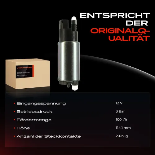 Kraftstoffpumpe 12 V Frankberg 5481FB0012808 Bild Kraftstoffpumpe 12 V Frankberg 5481FB0012808