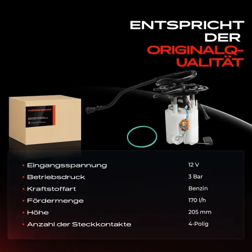 Kraftstoffpumpe 12 V Frankberg 5481FB0012818 Bild Kraftstoffpumpe 12 V Frankberg 5481FB0012818