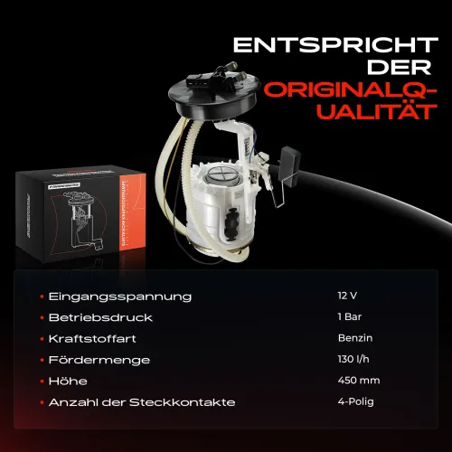 Kraftstoffpumpe 12 V Frankberg 5481FB0012820 Bild Kraftstoffpumpe 12 V Frankberg 5481FB0012820