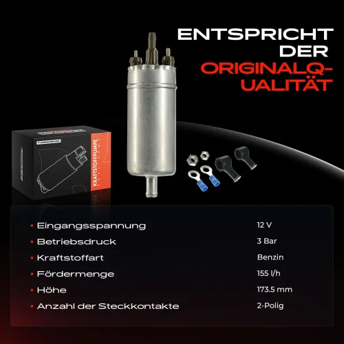 Kraftstoffpumpe 12 V 12 V Frankberg 5481FB0012823 Bild Kraftstoffpumpe 12 V 12 V Frankberg 5481FB0012823
