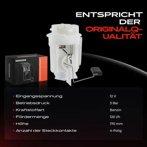 Kraftstoffpumpe 12 V Frankberg 5481FB0012825 Bild Kraftstoffpumpe 12 V Frankberg 5481FB0012825