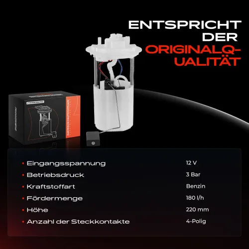 Kraftstoffpumpe 12 V Frankberg 5481FB0012853 Bild Kraftstoffpumpe 12 V Frankberg 5481FB0012853