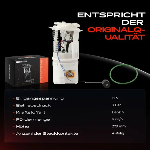 Kraftstoffpumpe 12 V Frankberg 5481FB0012857 Bild Kraftstoffpumpe 12 V Frankberg 5481FB0012857