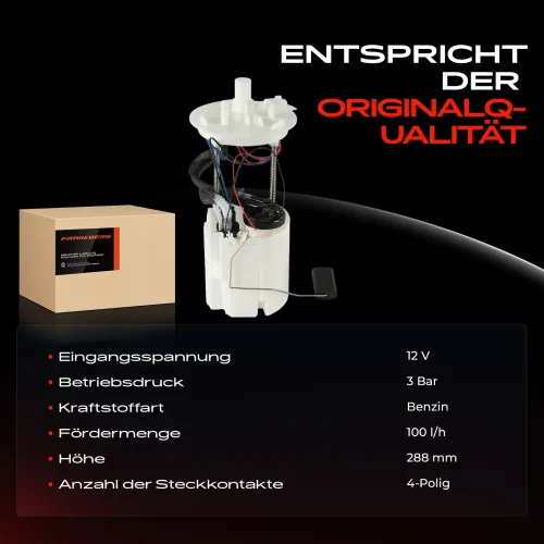 Kraftstoffpumpe 12 V Frankberg 5481FB0012870 Bild Kraftstoffpumpe 12 V Frankberg 5481FB0012870