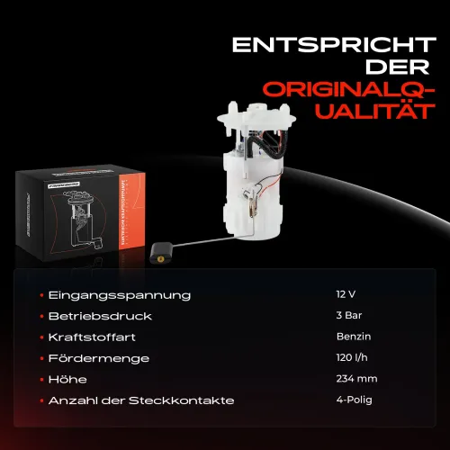 Kraftstoffpumpe 12 V Frankberg 5481FB0012878 Bild Kraftstoffpumpe 12 V Frankberg 5481FB0012878