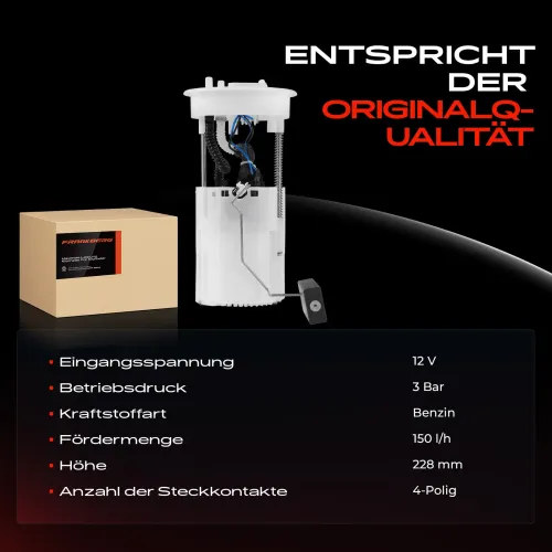 Kraftstoffpumpe 12 V Frankberg 5481FB0012885 Bild Kraftstoffpumpe 12 V Frankberg 5481FB0012885