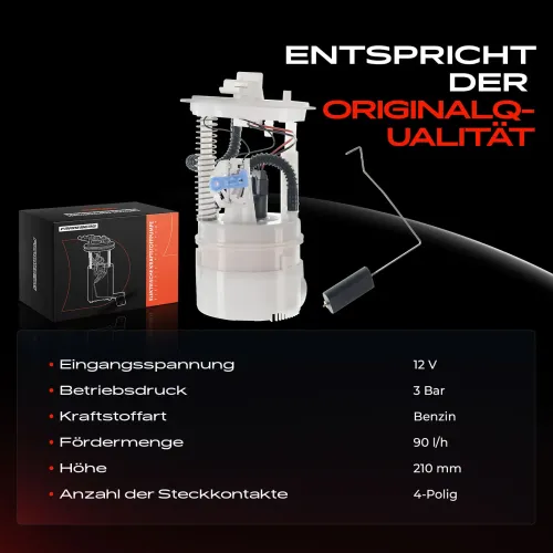 Kraftstoffpumpe 12 V Frankberg 5481FB0012904 Bild Kraftstoffpumpe 12 V Frankberg 5481FB0012904