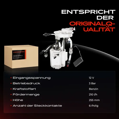 Kraftstoffpumpe 12 V im Kraftstofftank Frankberg 5481FB0012908 Bild Kraftstoffpumpe 12 V im Kraftstofftank Frankberg 5481FB0012908