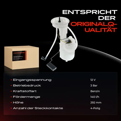 Kraftstoffpumpe 12 V Frankberg 5481FB0012917 Bild Kraftstoffpumpe 12 V Frankberg 5481FB0012917