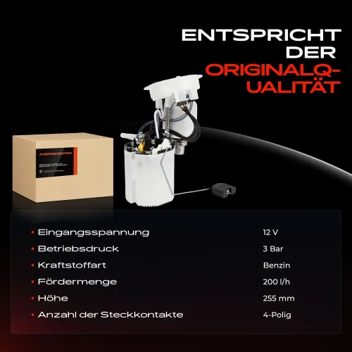 Kraftstoffpumpe 12 V Frankberg 5481FB0012927 Bild Kraftstoffpumpe 12 V Frankberg 5481FB0012927