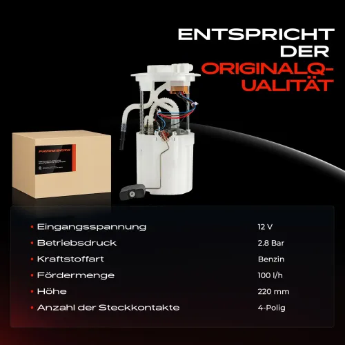 Kraftstoffpumpe 12 V Frankberg 5481FB0012940 Bild Kraftstoffpumpe 12 V Frankberg 5481FB0012940