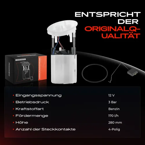 Kraftstoffpumpe 12 V rechts Frankberg 5481FB0012952 Bild Kraftstoffpumpe 12 V rechts Frankberg 5481FB0012952