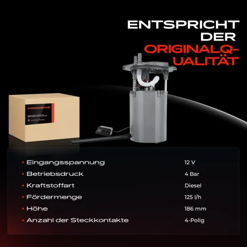 Kraftstoffpumpe 12 V Frankberg 5481FB0012955 Bild Kraftstoffpumpe 12 V Frankberg 5481FB0012955