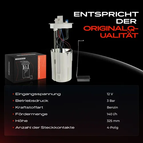 Kraftstoffpumpe 12 V Frankberg 5481FB0012965 Bild Kraftstoffpumpe 12 V Frankberg 5481FB0012965