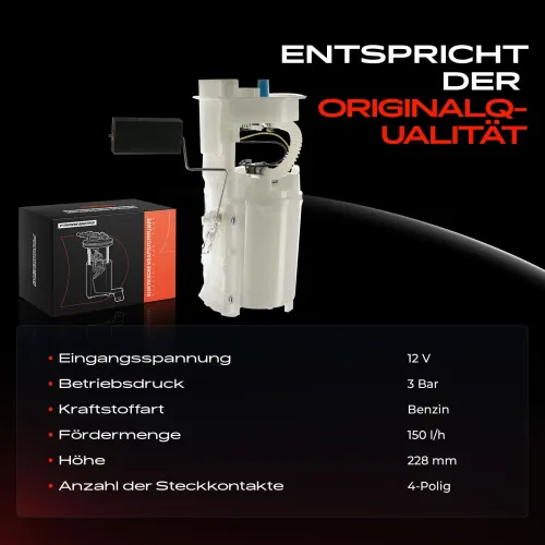 Kraftstoffpumpe 12 V 12 V Frankberg 5481FB0012974 Bild Kraftstoffpumpe 12 V 12 V Frankberg 5481FB0012974