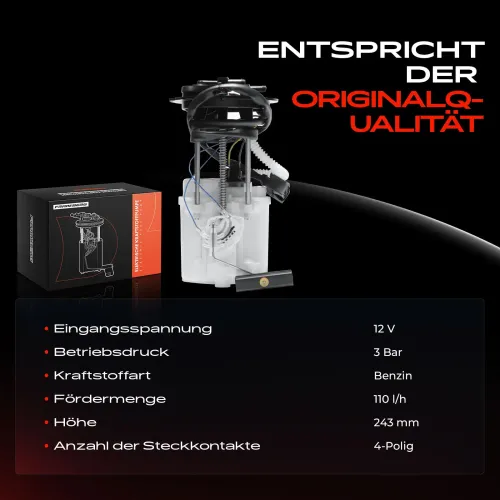 Kraftstoffpumpe 12 V Frankberg 5481FB0012977 Bild Kraftstoffpumpe 12 V Frankberg 5481FB0012977