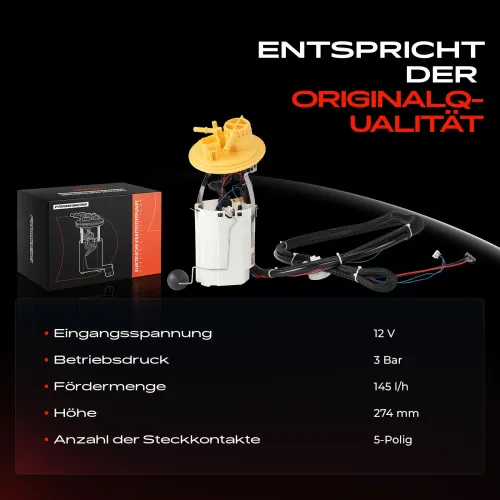 Kraftstoffpumpe 12 V Frankberg 5481FB0012998 Bild Kraftstoffpumpe 12 V Frankberg 5481FB0012998