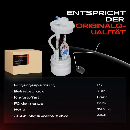 Kraftstoffpumpe 12 V Frankberg 5481FB0013044 Bild Kraftstoffpumpe 12 V Frankberg 5481FB0013044