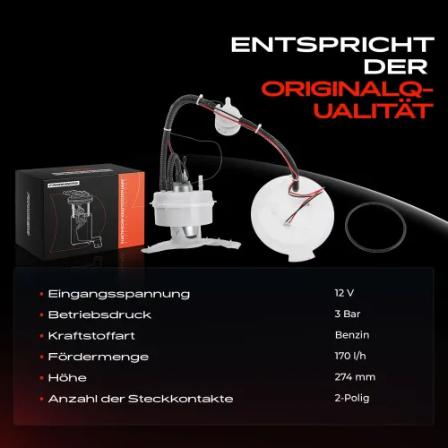 Kraftstoffpumpe 12 V Frankberg 5481FB0013061 Bild Kraftstoffpumpe 12 V Frankberg 5481FB0013061