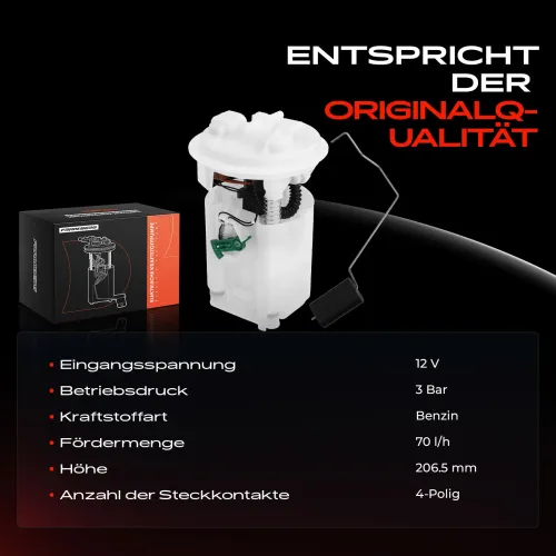 Kraftstoffpumpe 12 V Frankberg 5481FB0013072 Bild Kraftstoffpumpe 12 V Frankberg 5481FB0013072