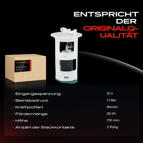 Kraftstoffpumpe 12 V Frankberg 5481FB0013104 Bild Kraftstoffpumpe 12 V Frankberg 5481FB0013104