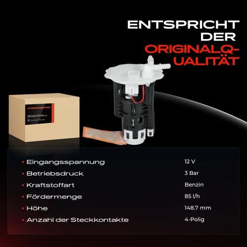 Kraftstoffpumpe 12 V Frankberg 5481FB0013120 Bild Kraftstoffpumpe 12 V Frankberg 5481FB0013120
