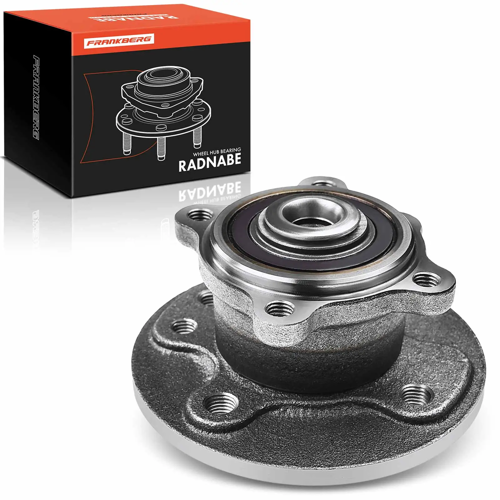 Radnabe Hinterachse beidseitig Frankberg 5481FB0014106