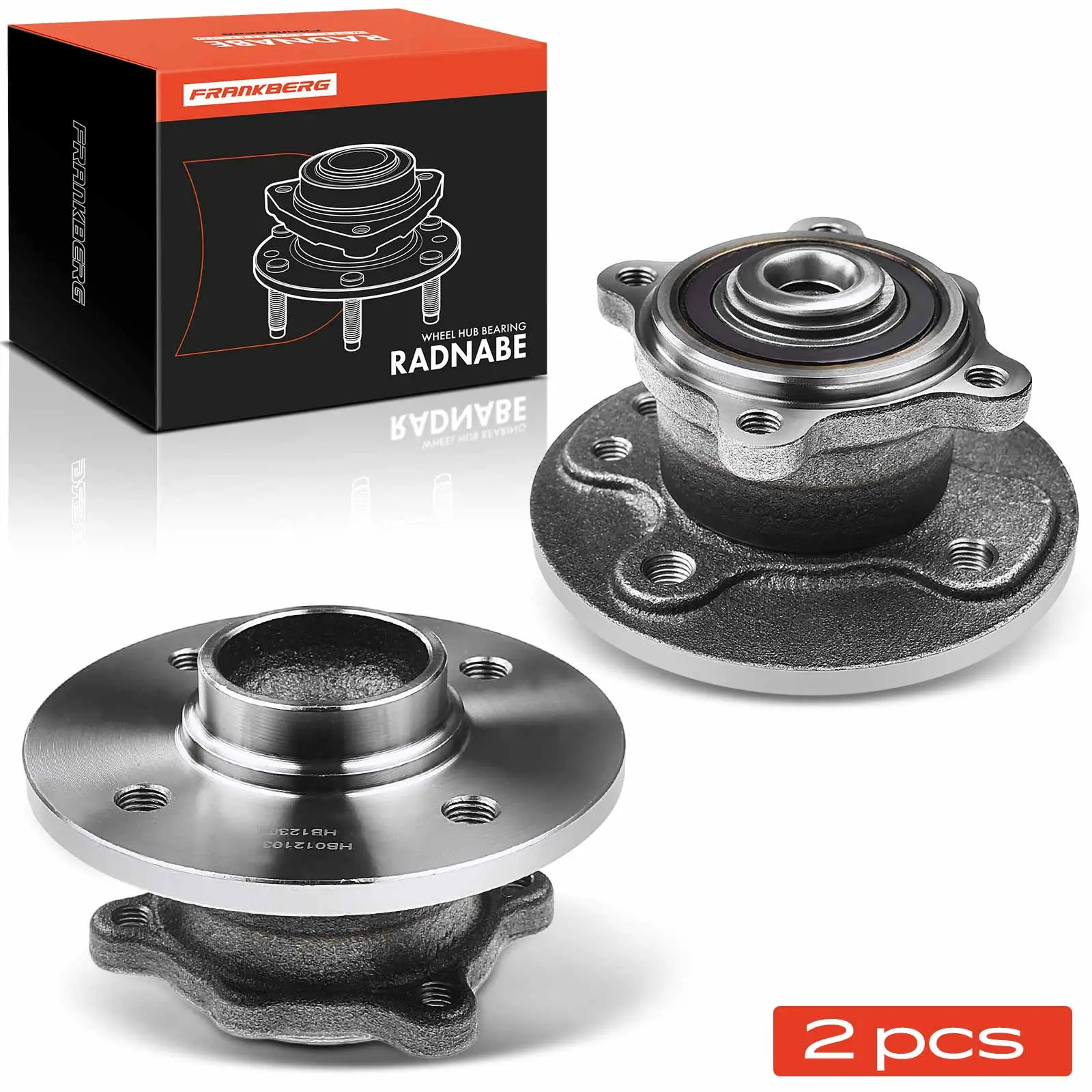 Radnabe Hinterachse beidseitig Frankberg 5481FB0014107