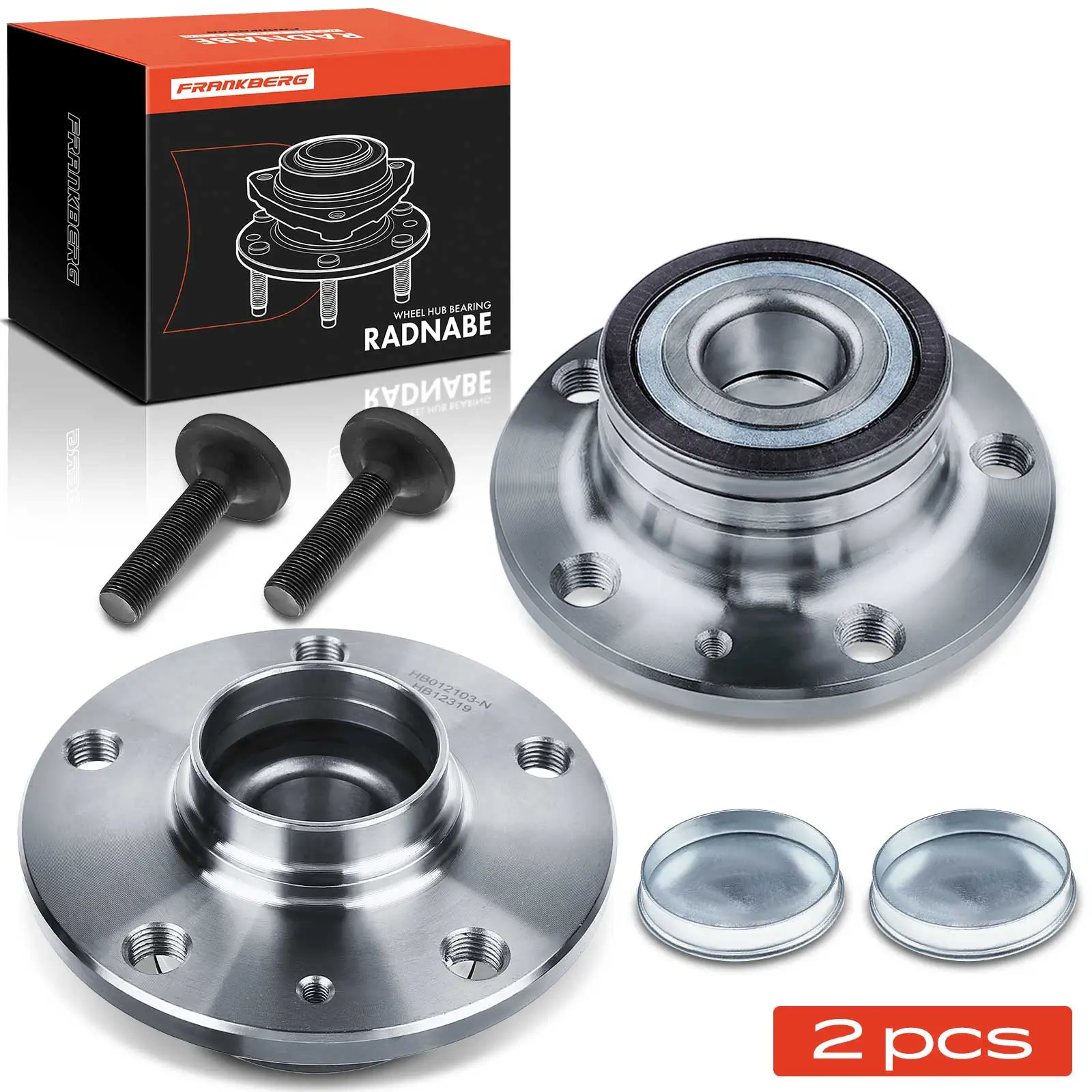 Radnabe Hinterachse beidseitig Frankberg 5481FB0014115