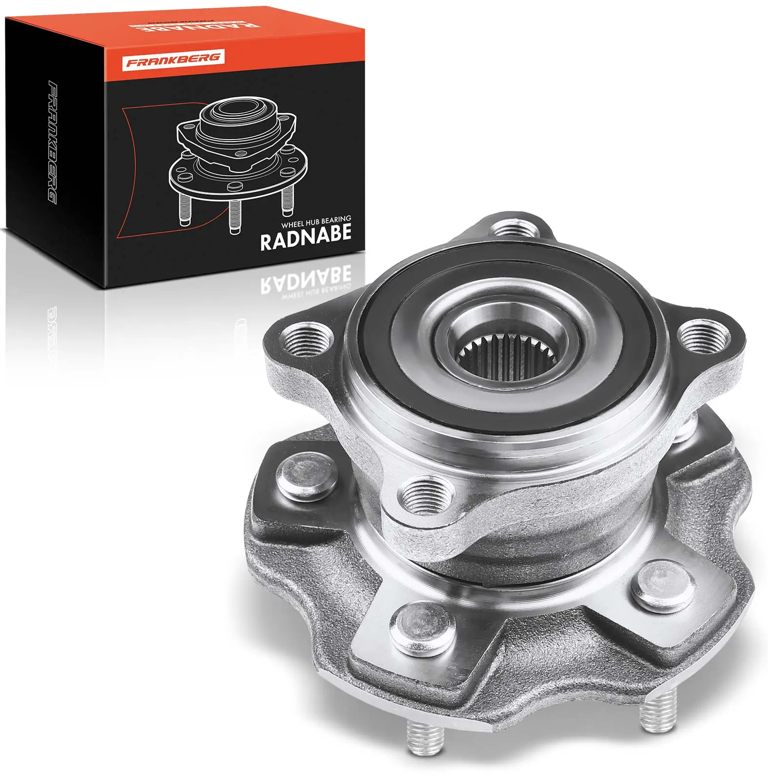 Radnabe Hinterachse beidseitig Frankberg 5481FB0014129