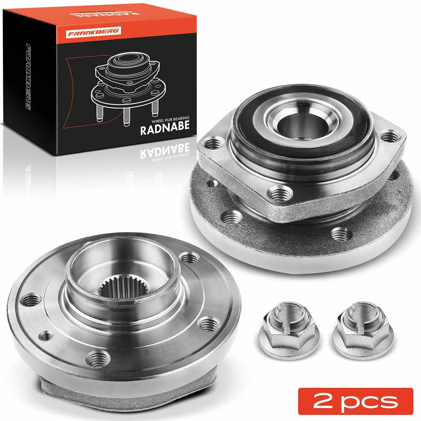 Radnabe Vorderachse beidseitig Frankberg 5481FB0014196