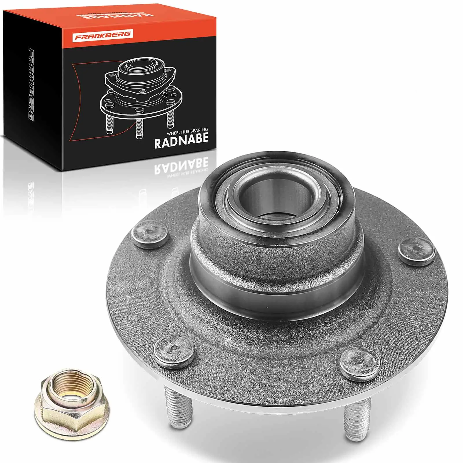 Radnabe Hinterachse beidseitig Frankberg 5481FB0014302