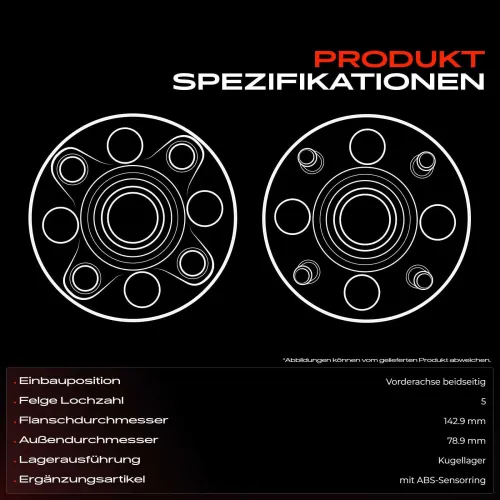 Radnabe Vorderachse beidseitig Frankberg 5481FB0014347 Bild Radnabe Vorderachse beidseitig Frankberg 5481FB0014347